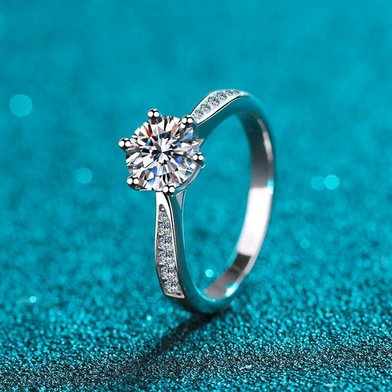 Queenme – bague en Moissanite pour femmes produit foryoumer.com produit 