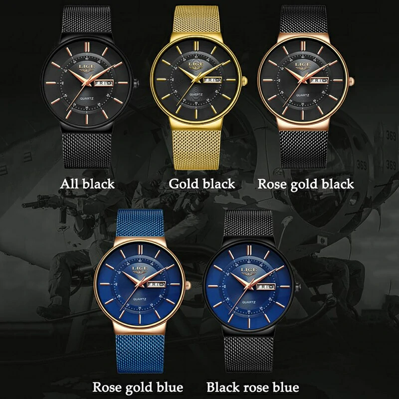 Montre de luxe à quartz pour homme produit foryoumer.com produit 
