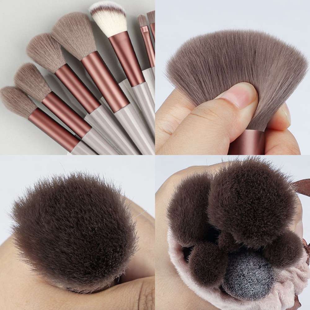Ensemble de 13 pinceaux de maquillage produit foryoumer.com proteine naturelle 