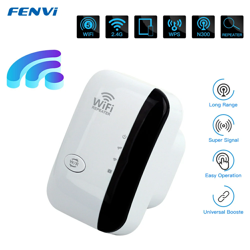Répéteur WIFI sans fil à distance 300Mbps 802.11N - Amplificateur et Booster produit foryoumer.com produit 
