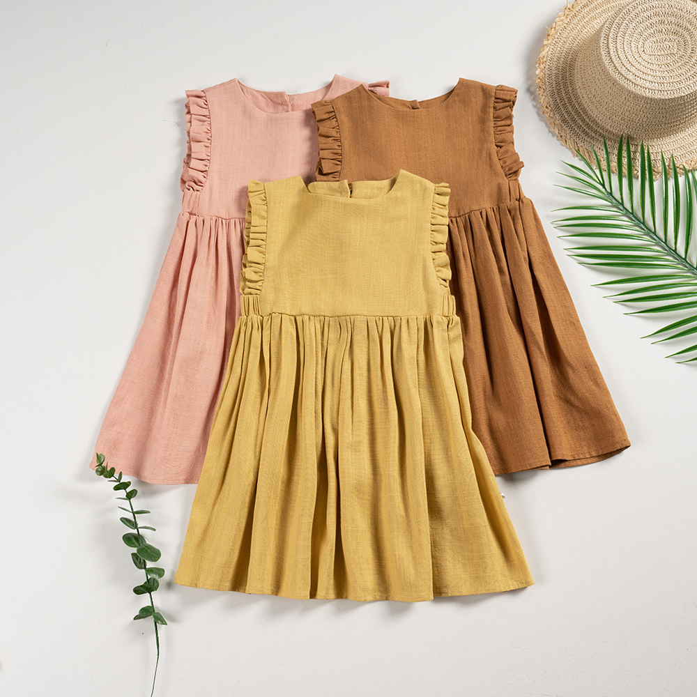 Une robe d'été pour petites filles produit foryoumer.com 